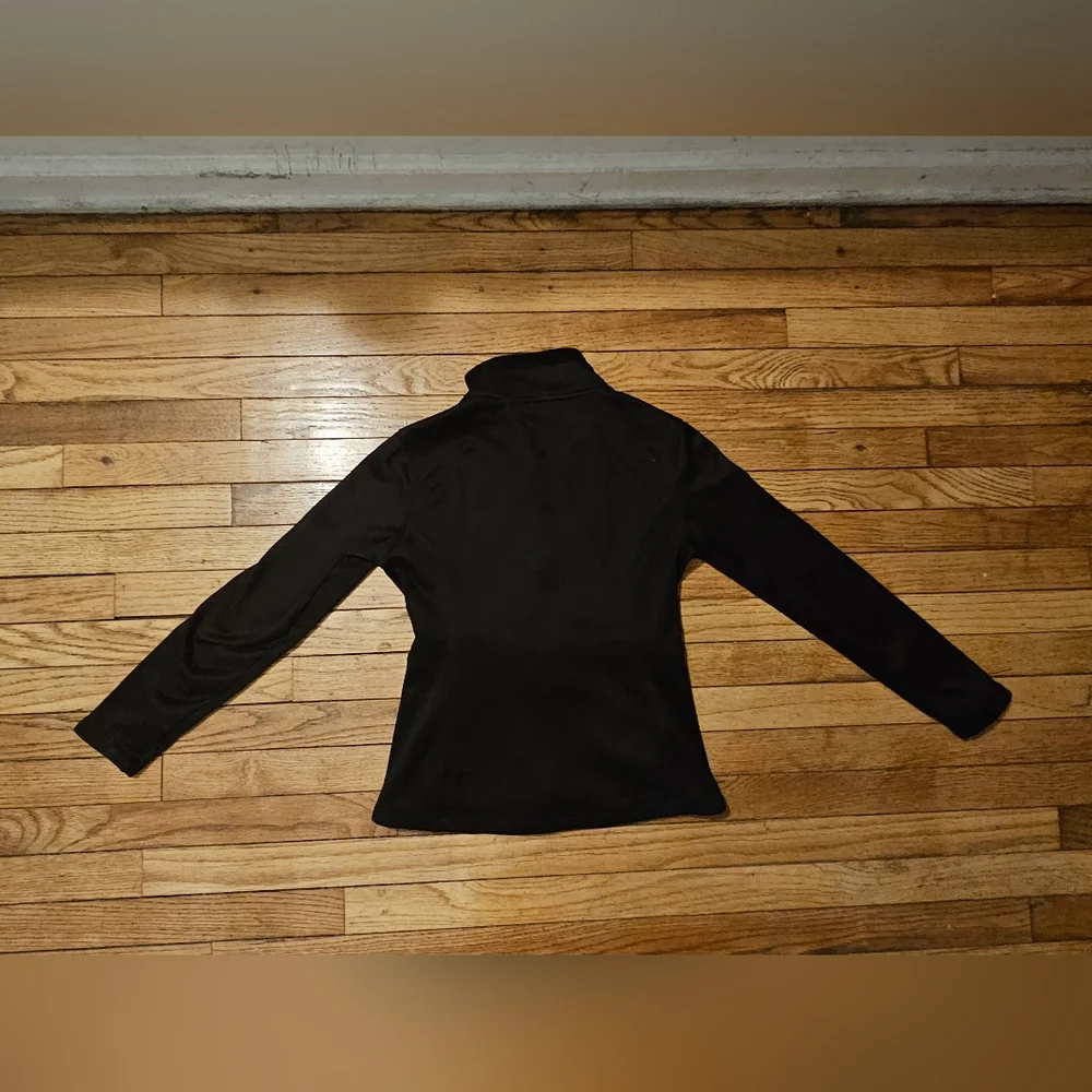 The North Face Women's Black Fleece Turtleneck Jacket - Picture 4 of 5